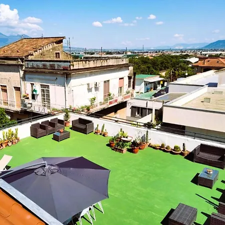 Palazzo Di Donna Panoramic Terraces And Private Parking Strategic To Amalfi Coast, Pompei, Napoli