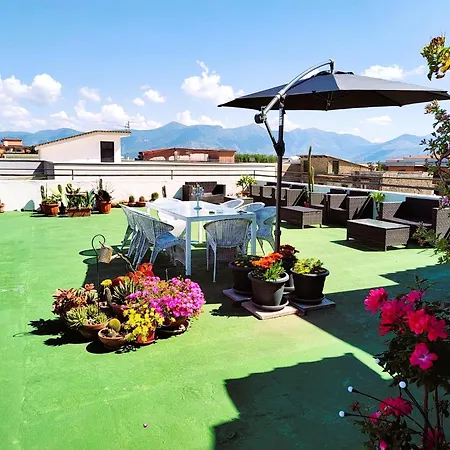 Palazzo Di Donna Panoramic Terraces And Private Parking Strategic To Amalfi Coast, Pompei, Napoli *