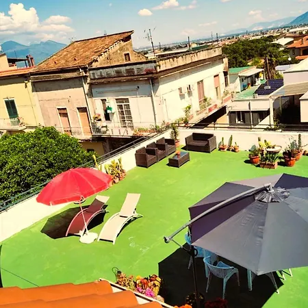 Palazzo Di Donna Panoramic Terraces And Private Parking Strategic To Amalfi Coast, Pompei, Napoli Holiday home *